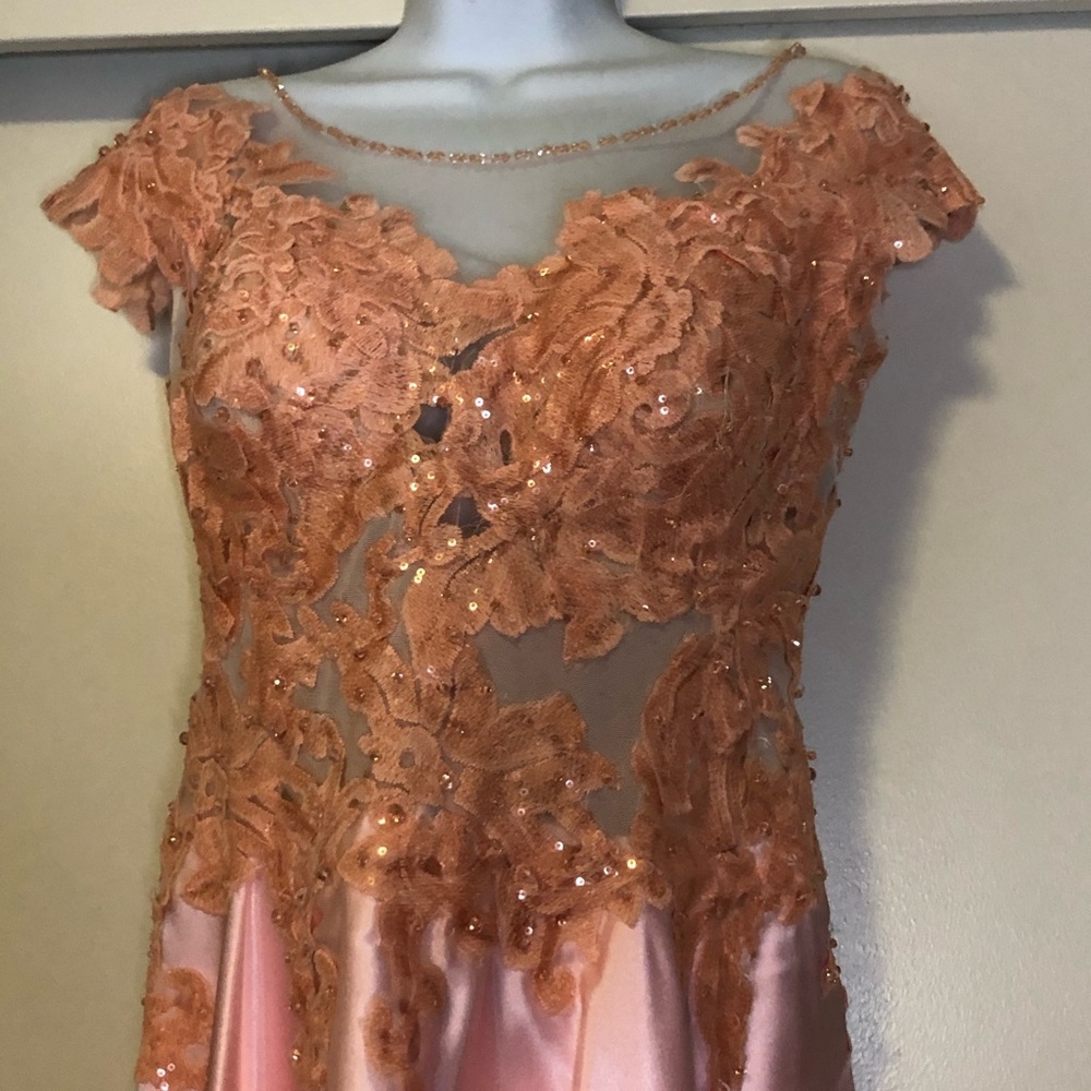 custom sequin dress